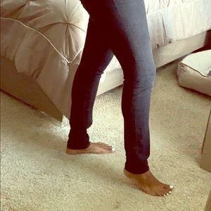 Super Skinny Low Cut Black Jeans